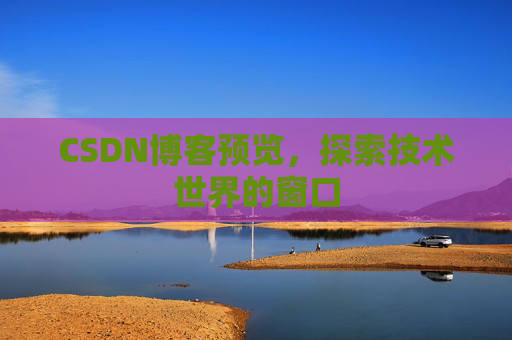 CSDN博客预览,探索技术世界的窗口